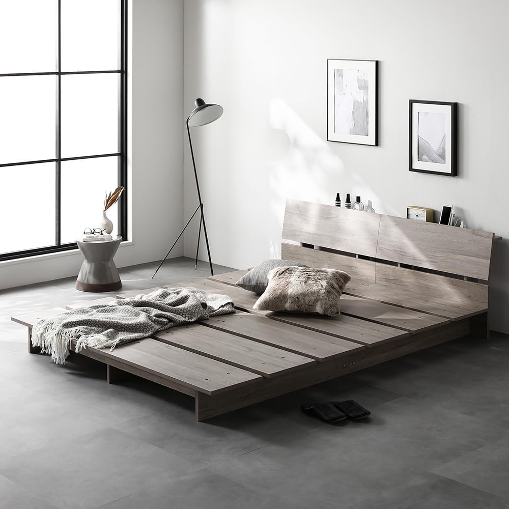 ニトリ シングルジオチェスト 収納付きベッド マットレスセット ※た